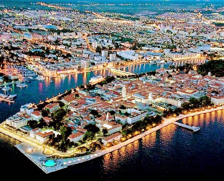 zadar sunset sailing